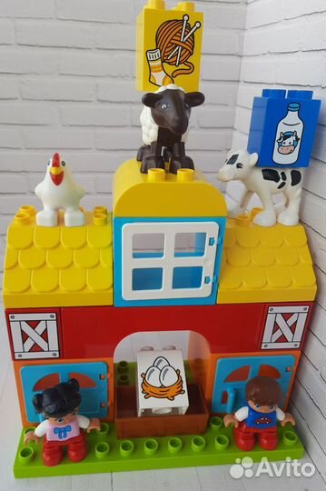 Конструктор lego duplo 10617 Моя первая ферма