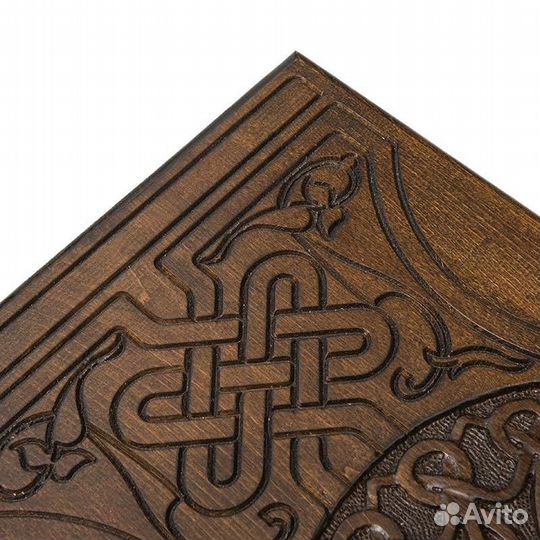 Нарды и шашки резные Лотос 62 х 64 см бук Армения 62574