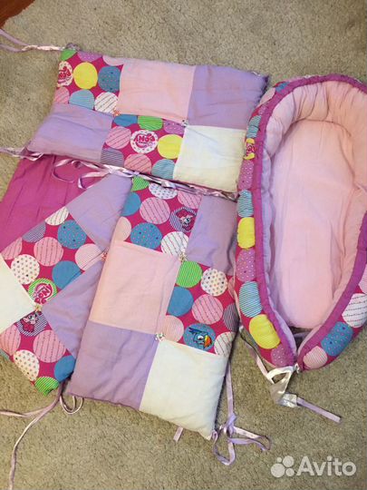 Бортики в кроватку и кокон