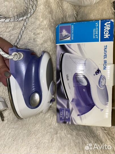 Утюг vitek vt-1230. Утюг для путешествия