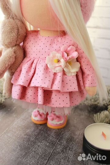 Куколка интерьерная текстильная