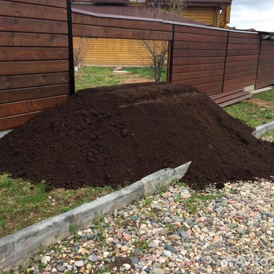 Чернозем с доставкой для огорода, грядок в теплицу