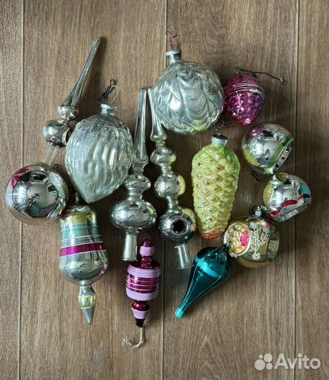 Елочные игрушки СССР, 115+ штук