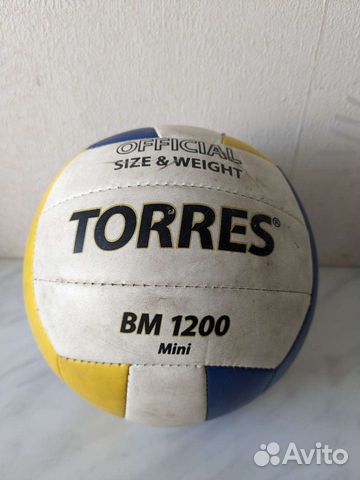 Волейбольный мяч бу объявление продам