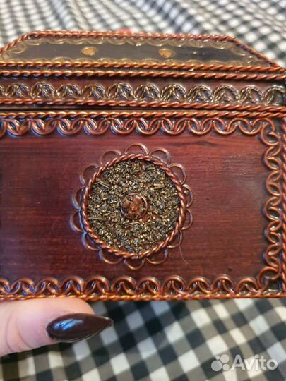 Шкатулка СССР ручная работа
