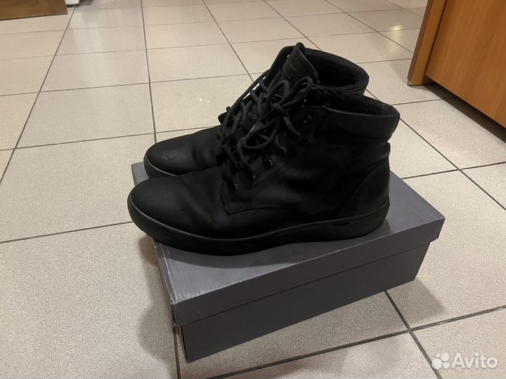 Ботинки зимние мужские ecco 46 размер