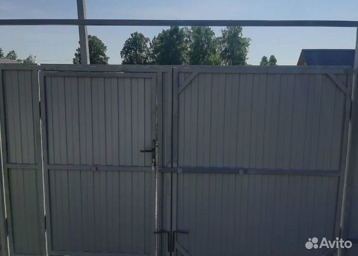 Ворота на заказ на дачу 3500*2000