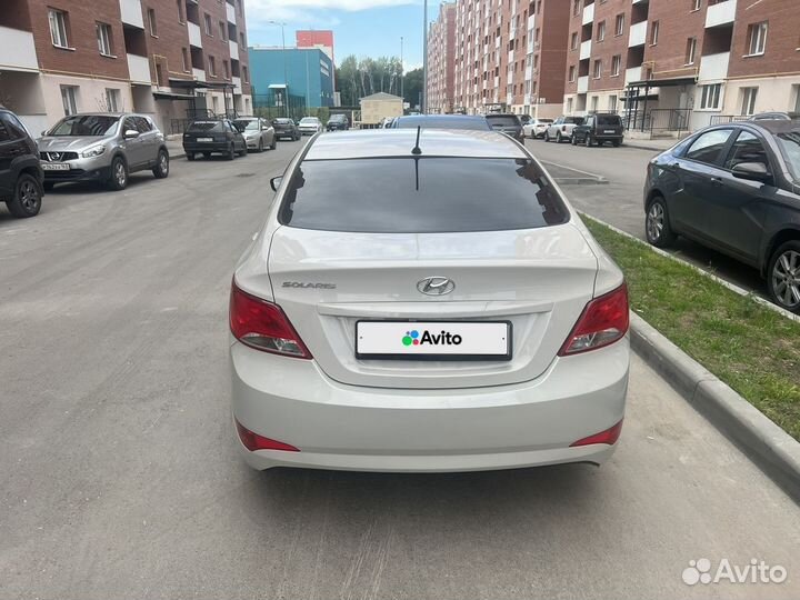 Hyundai Solaris 1.6 МТ, 2016, 60 000 км