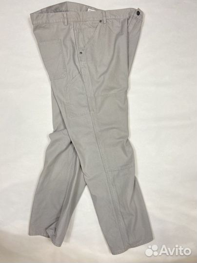 Широкие рабочие штаны двойное колено