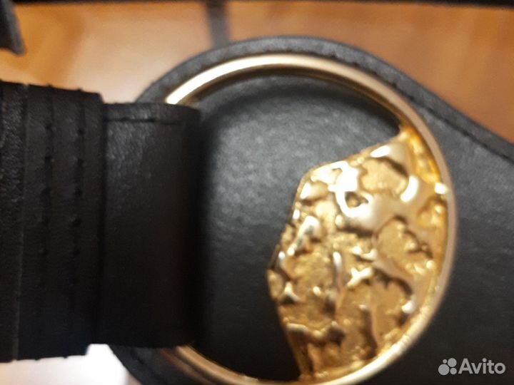 Ремень женский натуральная кожа широкий
