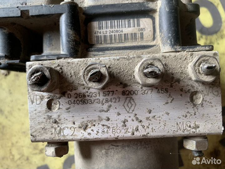 Блок ABS Renault Megane 2