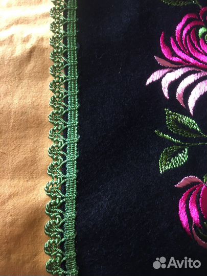 Скатерть гдр 50-60 гг старинный текстиль