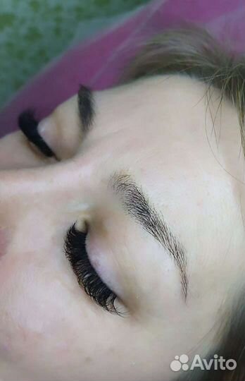 Наращивание ресниц, время работы 1,5-2максимум