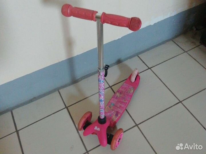 Самокат детский трехколесный б/у