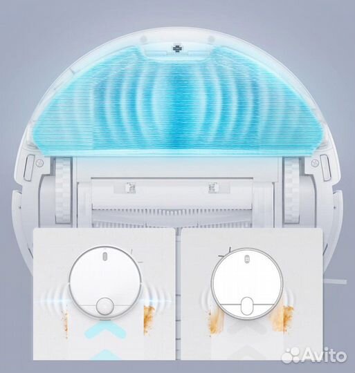 Робот-пылесос Xiaomi Mi Robot Vacuum-Mop 2 Pro рст