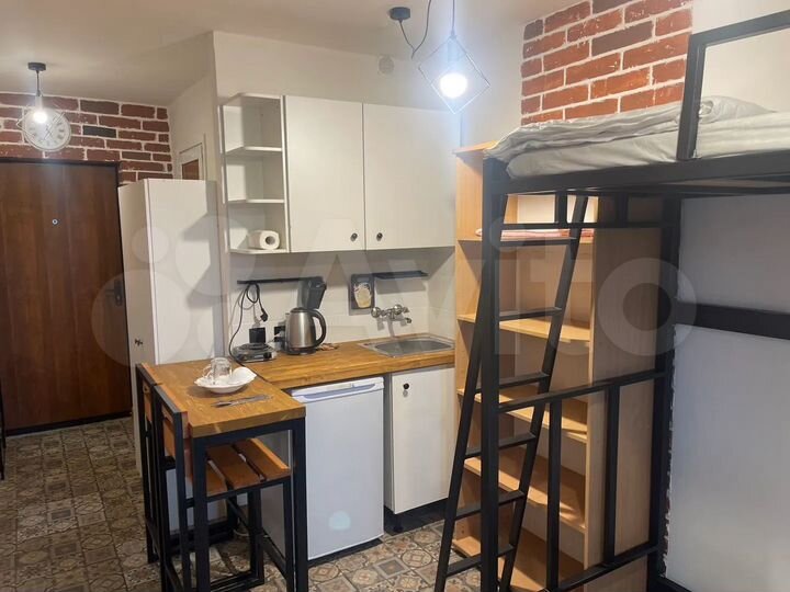 Квартира-студия, 17,2 м², 1/2 эт.