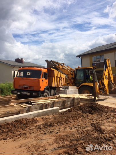 Песок, щебень, вывоз снега