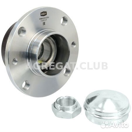 Ступица в сборе krauf WBK5853DU