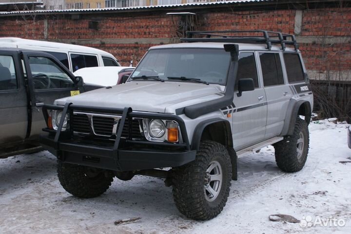 Силовой бампер Nissan Patrol/Safari Y60 (передний)
