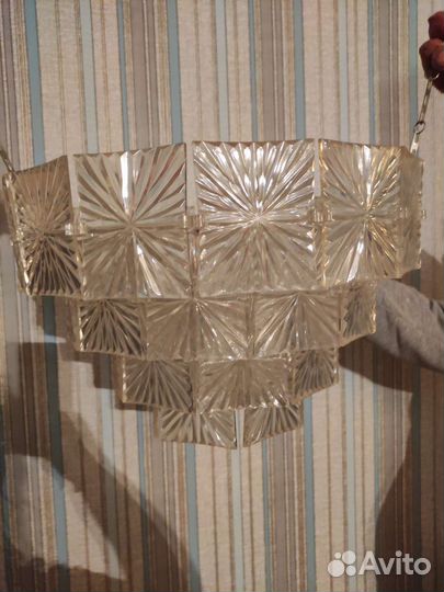 Люстра каскад СССР