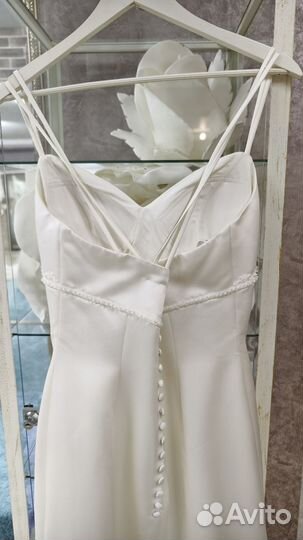 Свадебное платье 42 44 новое