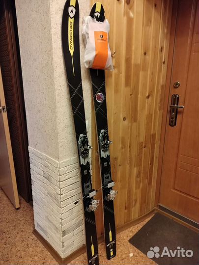 Горные лыжи фрирайд/скитур +крепления+камус