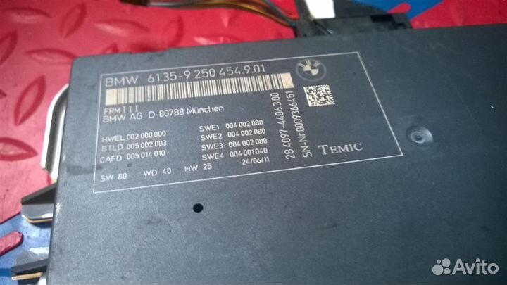 Блок управления светом BMW 5-серия F10/F11