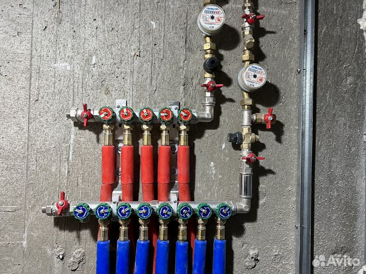 Коллекторное отопление и водоснабжение