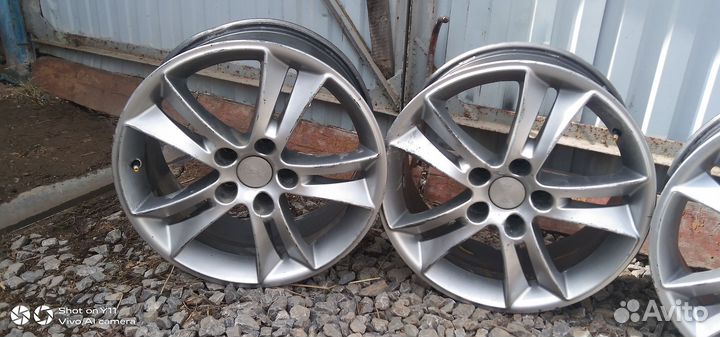 Литые диски r17 5x114 3 бу