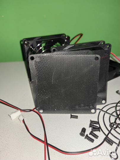 Вентилятор охлаждения (кулер), 80x80, 2-пин (3 шт)