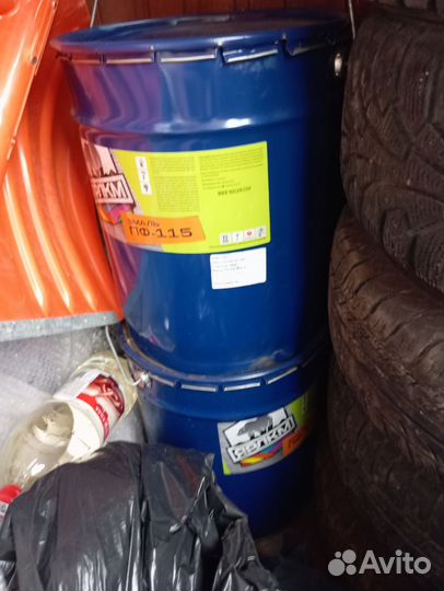 Краска пф 115 25 кг ведро