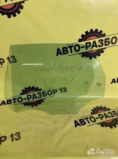 Стекло двери заднее левое Opel Astra J 2009-2012