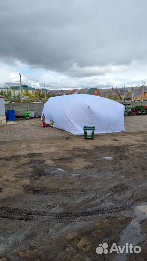 Надувная бескаркасная палатка