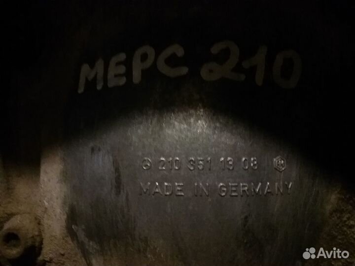 Редуктор заднего моста mercedes benz w210