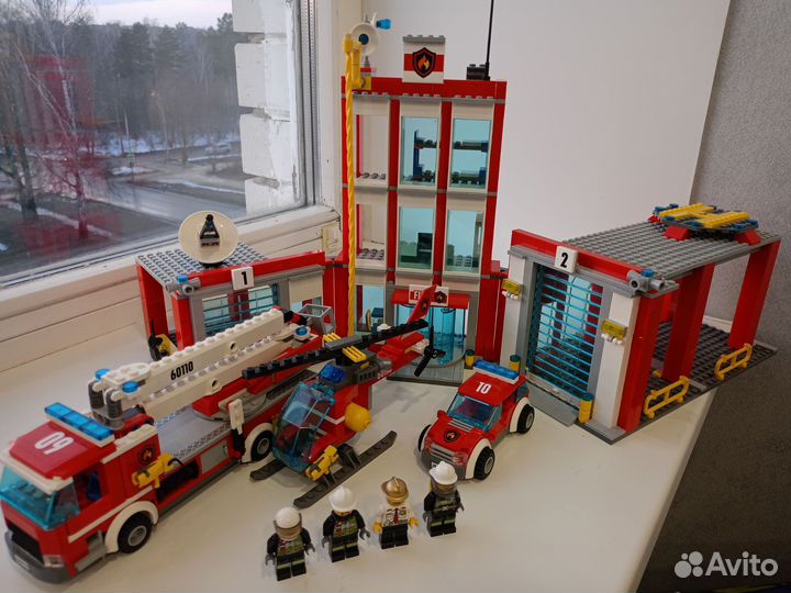 Lego City 60110 Пожарный участок