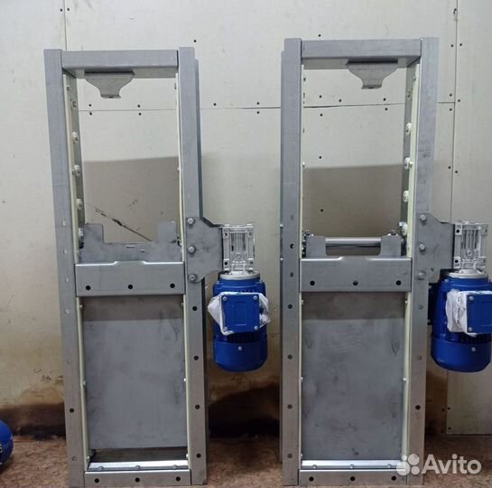 Задвижка шиберная с электрическим приводом