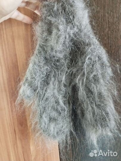 Варежки женские пуховые