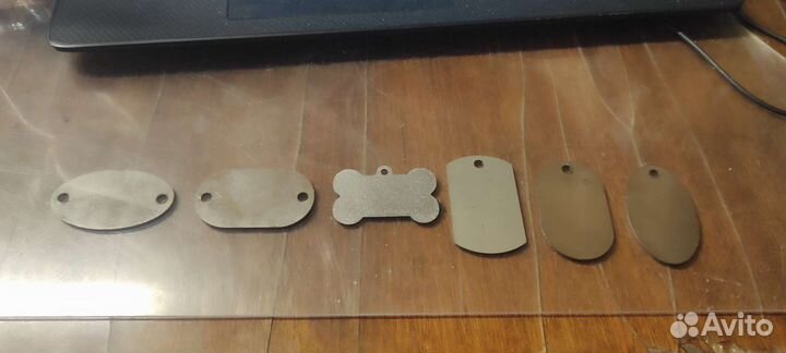 Адресник с гравировкой