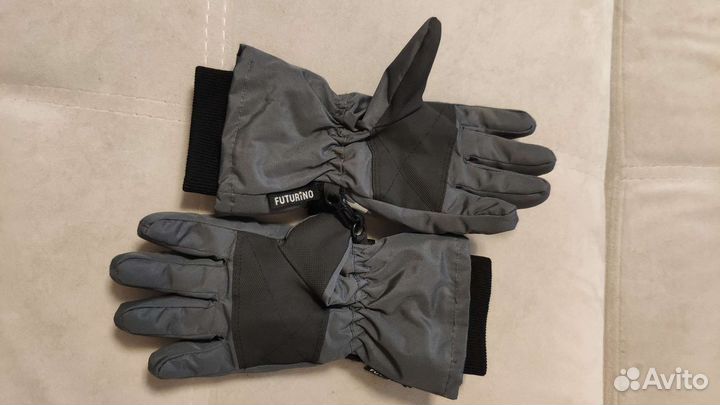 Утепл.перчатки для мальчика 3-4года