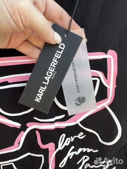 Футболка karl lagerfeld