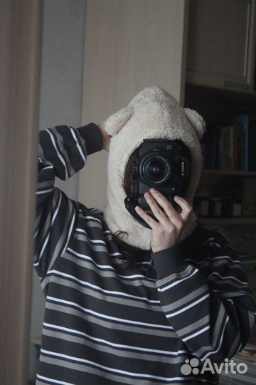 Шапка балаклава с ушами