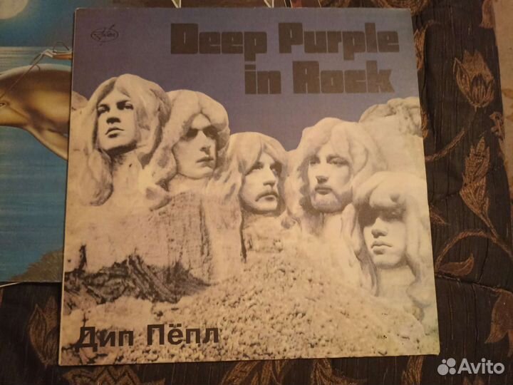 Виниловые пластинки рок зарубежный