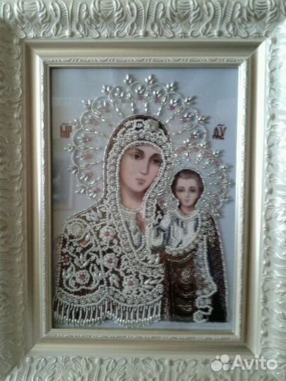 Иконы вышивка бисером на заказ