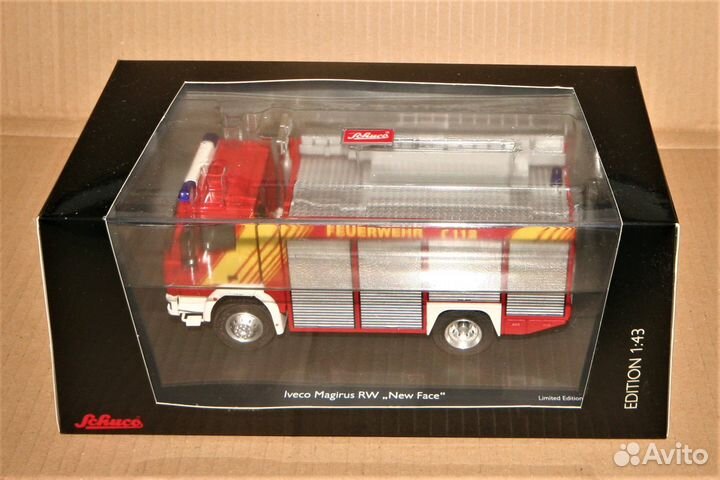 1/43 Schuco iveco-Magirus RW New Face Feuerwehr