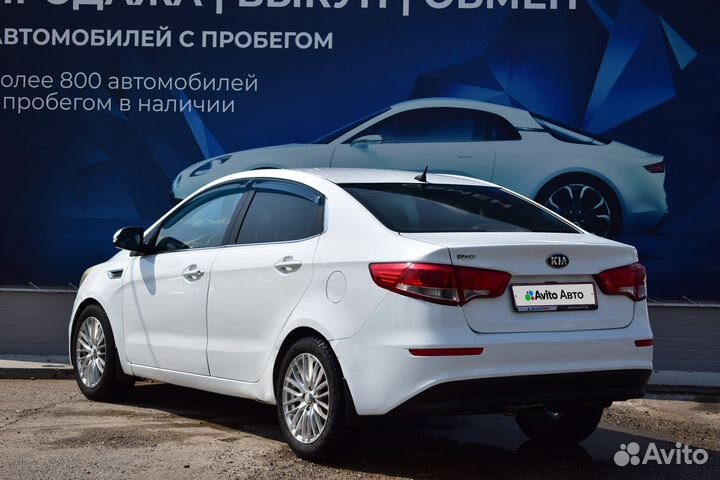 Kia Rio 1.6 AT, 2017, 184 606 км