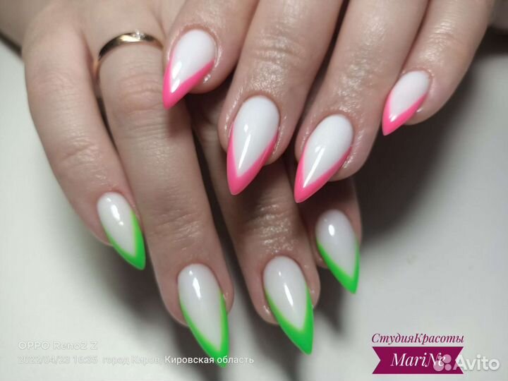 Маникюр с покрытием гель-лак