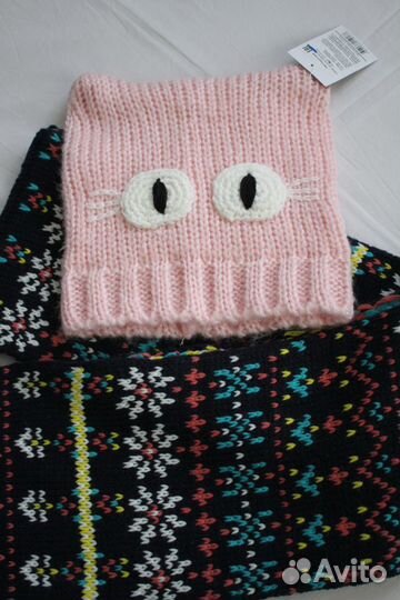 Шапка и шарф новые (комплект)