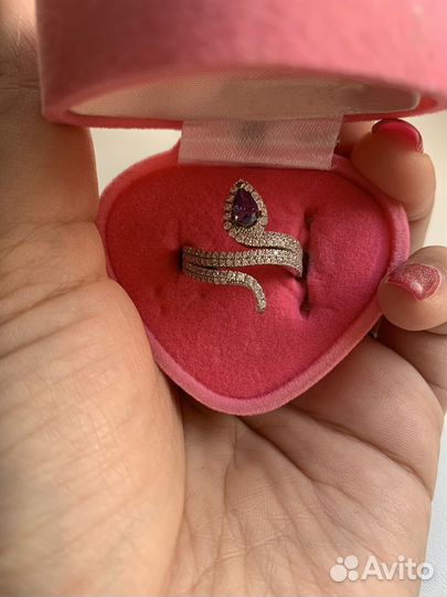Серебряное кольцо