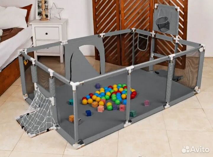 Большой игровой манеж, бассейн для шариков (Остатк