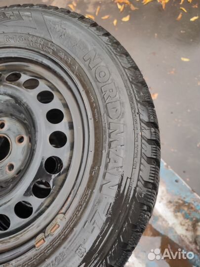 Колеса в сборе для GM с зимней резиной r 16